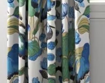 Designer Nympheus Linen Drapes - Lined