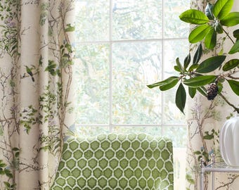 Custom Designer Katsura Drapes - Lined- Other colors available- Free Shipping