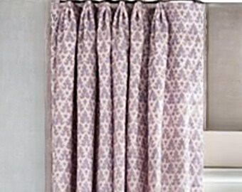 Designer Volpi Linen Drapes - Lined