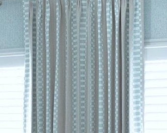 Custom Designer Japonic Drapes: You pick the fabric and style - Lined