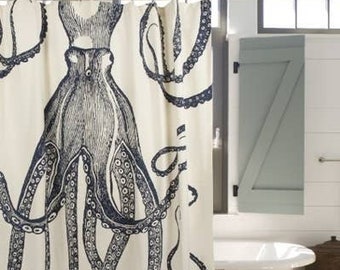 Thomas Paul Octopus Shower Curtain