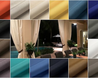 Patio Curtains Etsy