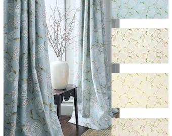 Custom Designer Atwood Drapes: You pick the fabric and style - Lined