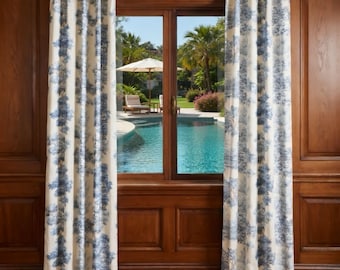 Custom Designer Central Park Drapes: You pick the fabric and style - Lined