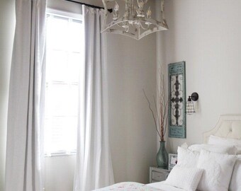 Belgian Soft Linen Drape with Lining