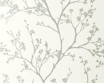 F. Schumacher Twiggy Wallpaper (Packaged in double rolls) (other colors available)