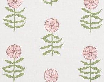 F. Schumacher Pretty Petals Fabric (other colors available)