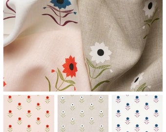 F. Schumacher Forget Me Nots Fabric (other colors available)