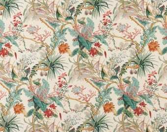 Tropical Linen Palm Fabric (other colors available) FREE SHIPPING