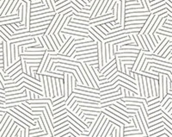 F. Schumacher Deconstucted Stripe Fabric (other colors available)