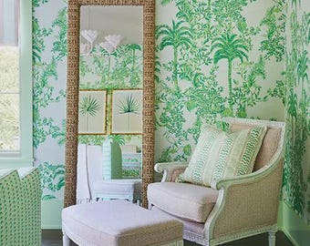 Lilly Pulitzer Tiger Queen Wallpaper - 11 yd roll (other colors available)