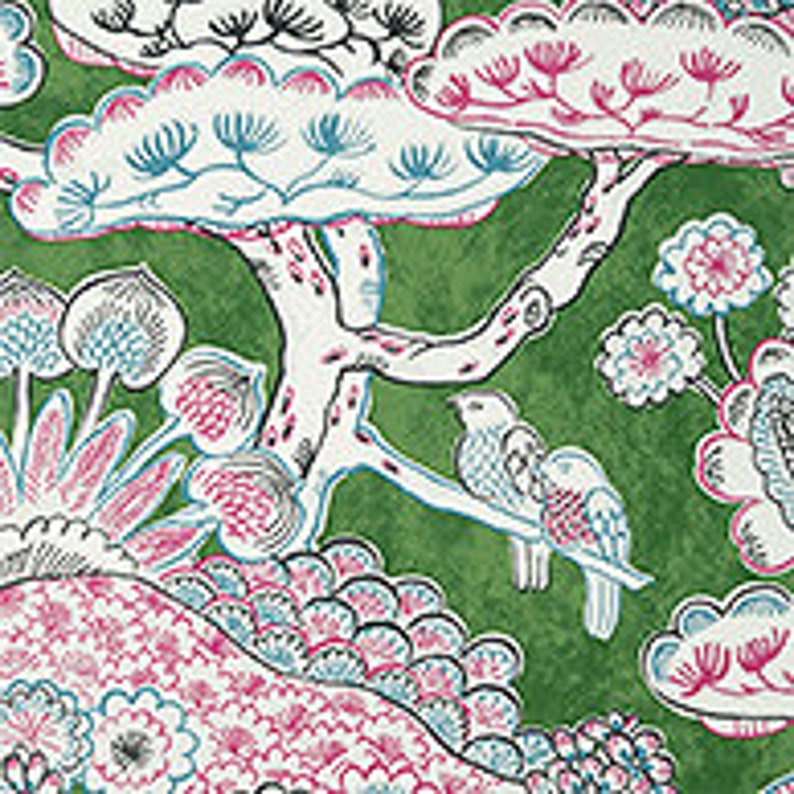 Thibaut Anna French Tree House Wallpaper packaged in Double Etsy