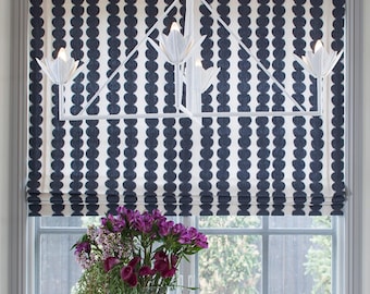 Schumacher Full Circle Custom Cordless Operable  Roman Shades - other colors available