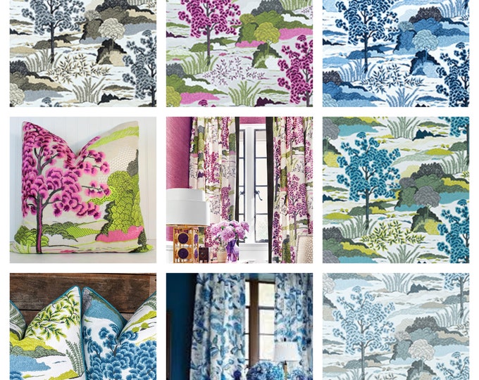 Designer Thibaut Daintree Fabric by the Yard other Colors Etsy