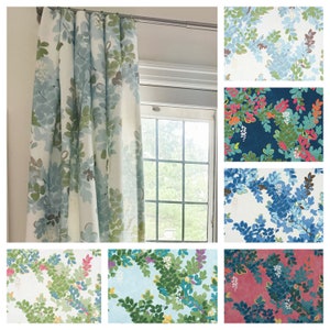 Custom Central Park Drapes- Lined