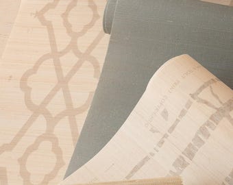 Hayworth Abaca Cowtan Naturals Cork Wallpaper (Wide Width)- Other colors available FREE SHIPPING
