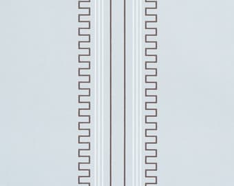 F. Schumacher Greco Stripe Wallpaper (Packaged in double rolls) (other colors available)