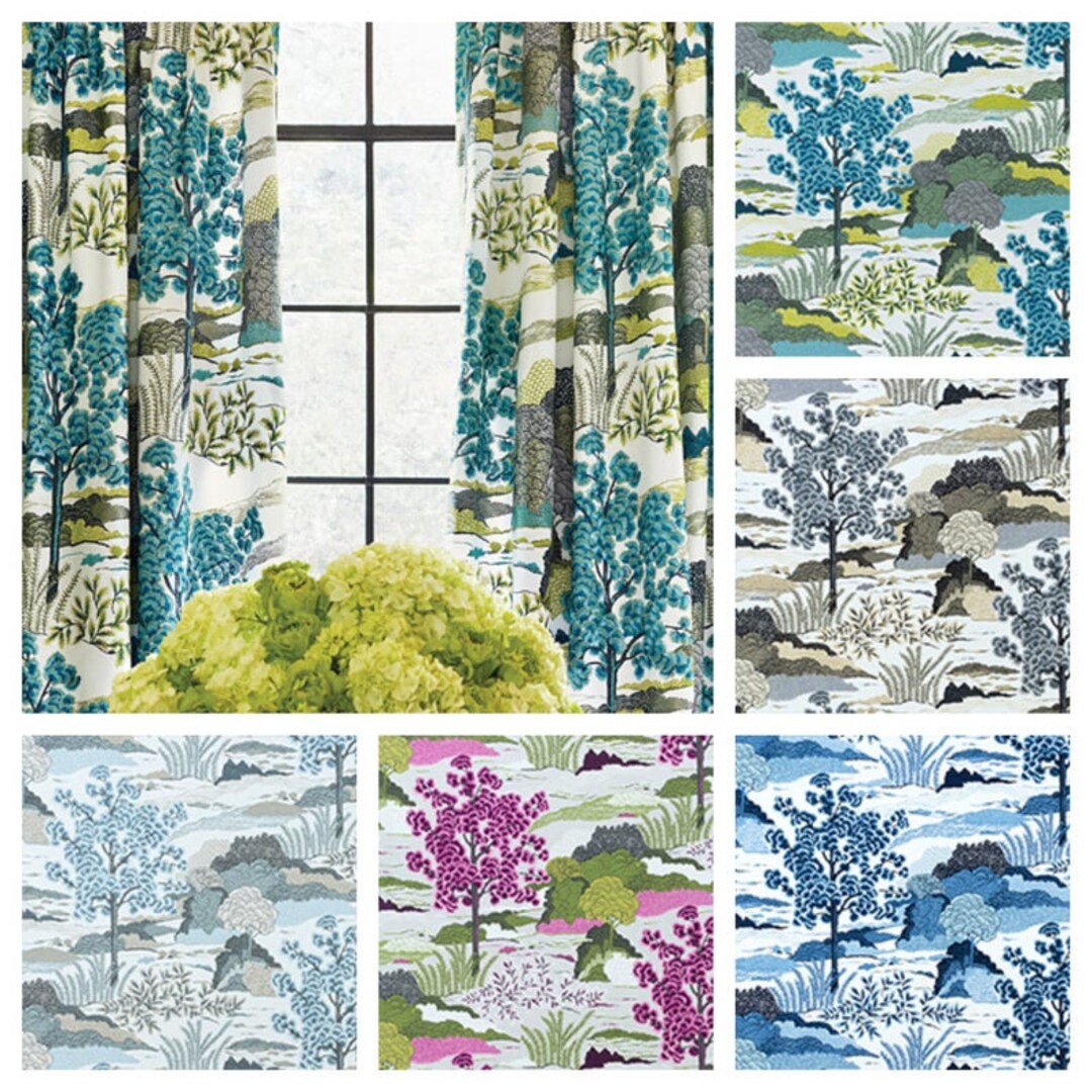 Thibaut Daintree Fabric by the Yard other Colors Available Etsy