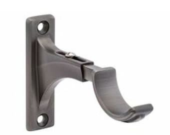 Kirsch Designer Metal C Bypass 1 3/8 Rod Bracket