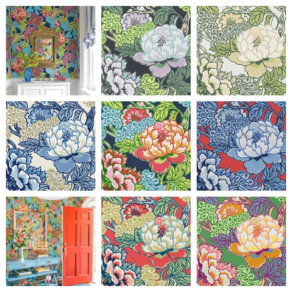 Thibaut Wallpaper Honshu Etsy