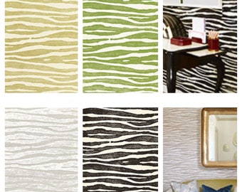 F. Schumacher Ripple Sisal Wallpaper (Packaged in double rolls)  (other colors available)