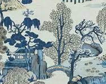 Designer Thibaut Asian Scenic Swatch