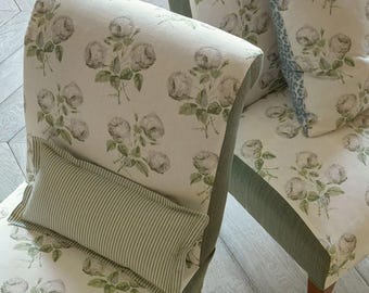 Colefax and Fowler Bowood Union Linen/Cotton Fabric by the yard (other colors available) FREE SHIPPING