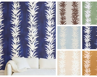 Schumacher White Lotus Wallpaper (packaged in  yd rolls) (other colors available)