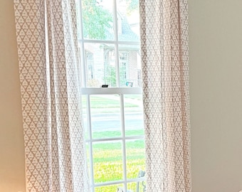Custom Designer Arboreta Drapes You pick the fabric and style - Lined