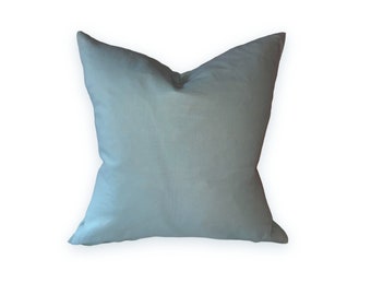 Linen Light blue Pillow Cover