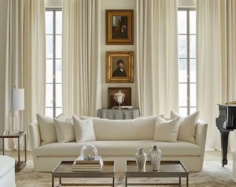 Silk Linen Velvet Drapes