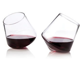 Oxygenating Rolling Wine Glasses