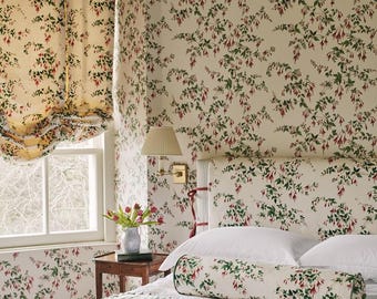 Colefax and Fowler Fuchsia Floral Wallpaper