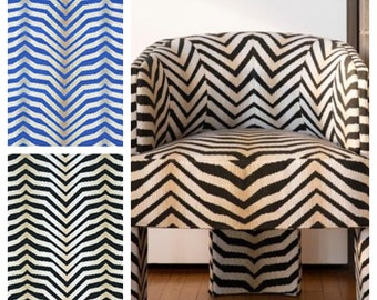 F. Schumacher Arcure Epingle Fabric (other colors available)