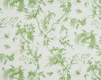 Schumacher Toile De La Prairie Wide Width Wallpaper (Packaged in 10 yd double roll) (other colors available)