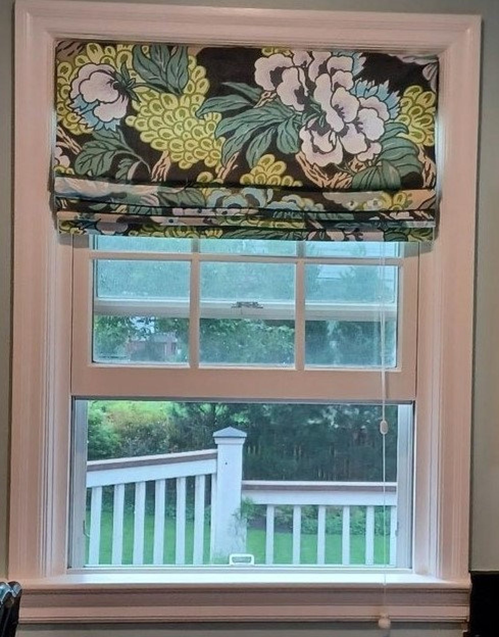 Custom Designer Operable Thibaut Honshu Roman Shade Etsy