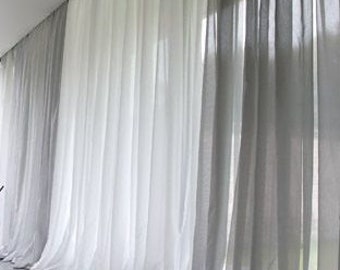 Custom Sheer Curtains - Neutrals