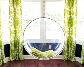 Designer China Seas Sigourney Linen/Cotton Drapes - Lined