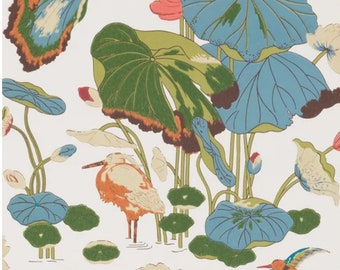 GP&J Nympheus Wallpaper roll  (other colors available)  FREE SHIPPING
