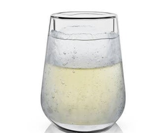 Ice Walled Wine Glass