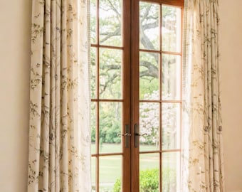 Custom Designer Virginia Drapes - Lined- Other colors available- Free Shipping