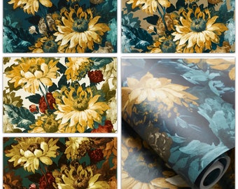 Clarke & Clarke Designer Sunforest Wallpaper (Packaged in double rolls) (other colors available)