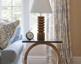 Designer Lysette Linen Drapes - Lined