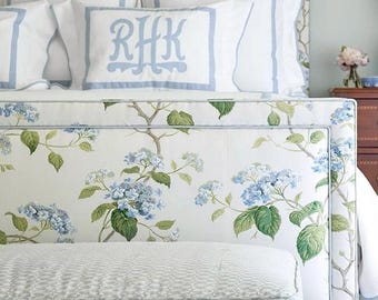 Colefax and Fowler Summerby Chintz Hydrangea Fabric (other colors available) FREE SHIPPING