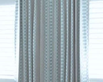 Custom Designer Japonic Drapes: You pick the fabric and style - Lined