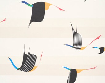 F Schumacher Flying West Wallpaper (Packaged in double rolls) (other colors available)