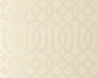 F Schumacher Imperial Trellis Wallpaper (Packaged in double rolls) (other colors available)