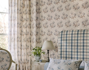 Luxury Sisal Bowood Floral Wallpaper 8 yd roll - Other colors available FREE SHIPPING