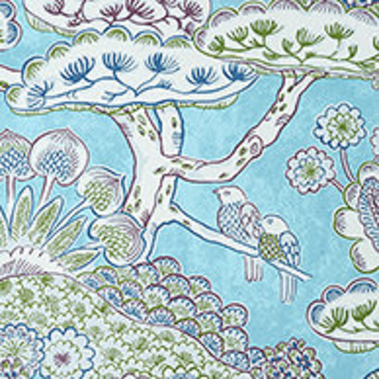 Thibaut Anna French Tree House Wallpaper packaged in Double Etsy