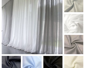 Custom Sheer Curtains - Neutrals